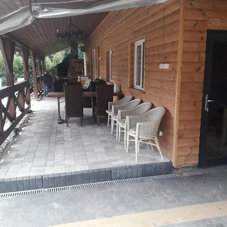 Jaskowa Chata Bieszczady Apartament Z Basenem Baligrod Exterior photo
